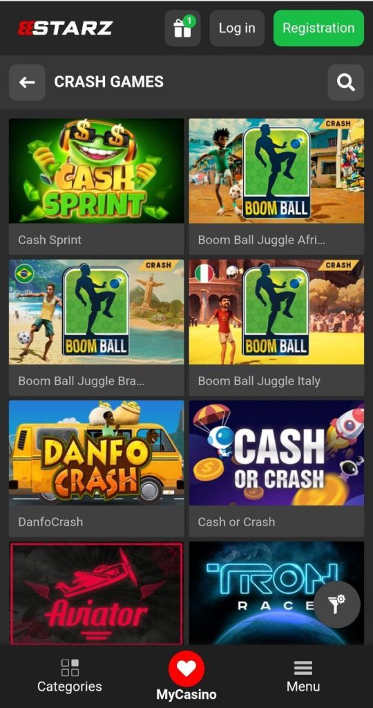 Crash Games